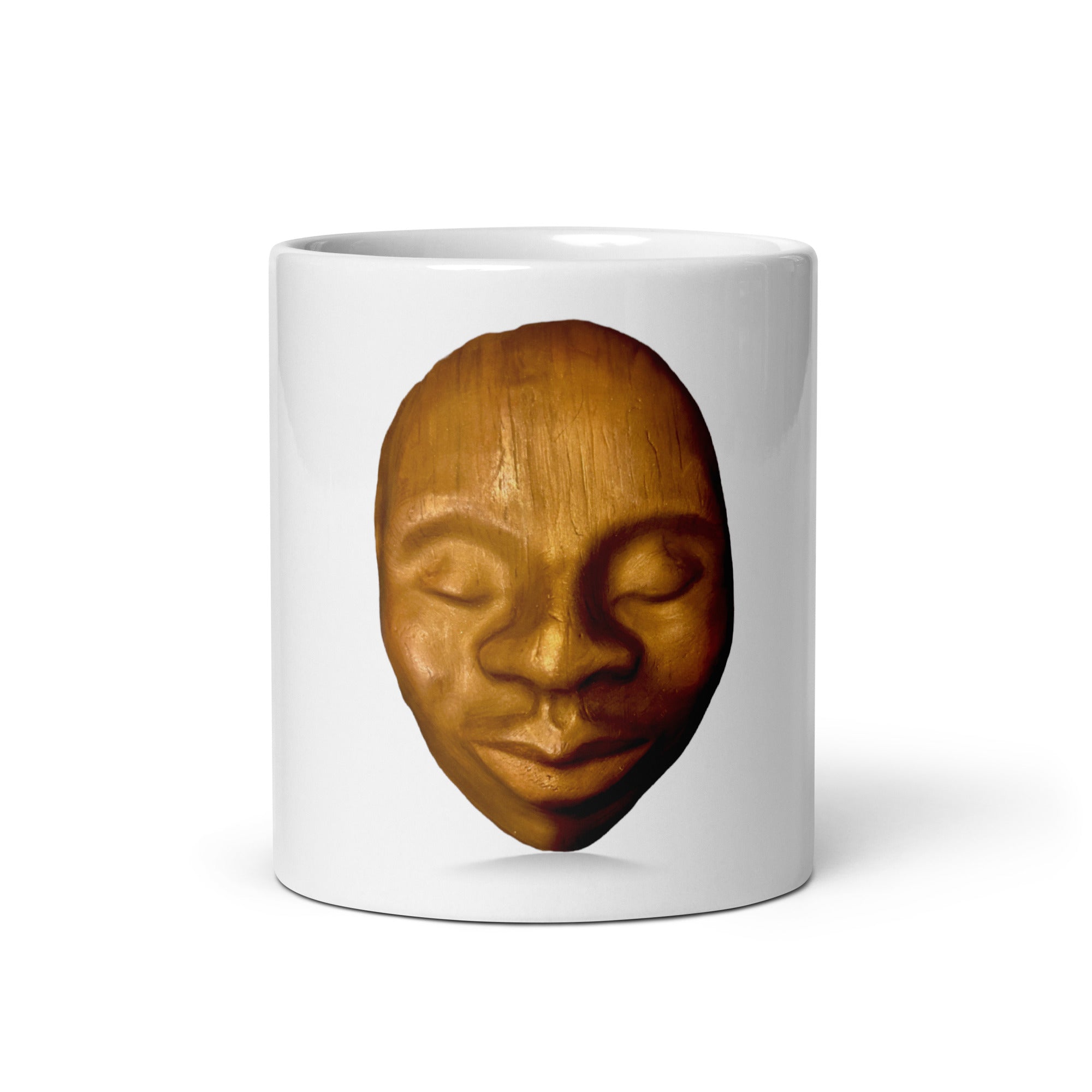 Limited Edition - Wooden Woman Masks in the Marking Coffee Mug